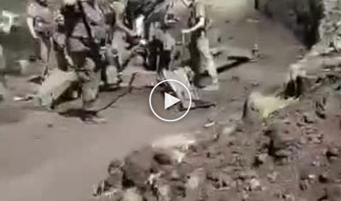 Видео огня из британских гаубиц М777 на Донбассе