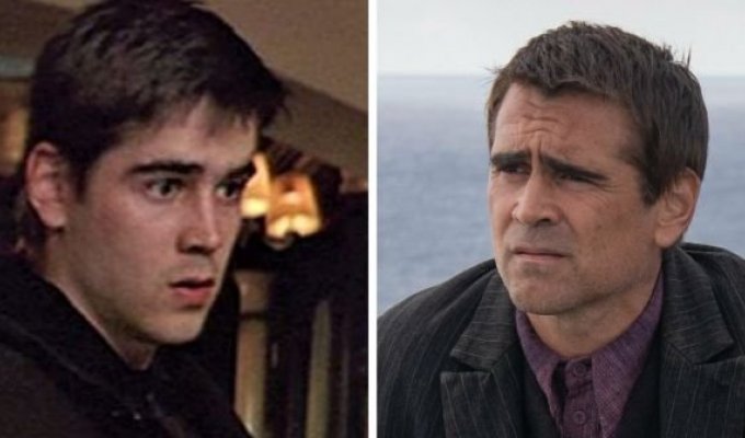 Famous actors from Ireland at the beginning of their career and now (16 photos)
