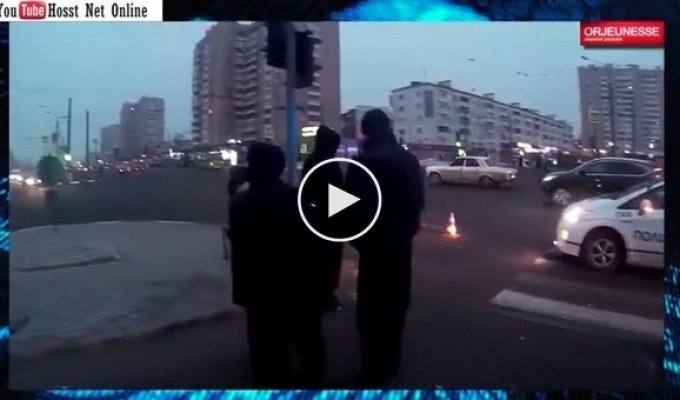 В Харькове полиция сбила женщину и начали отрицать факт ДТП