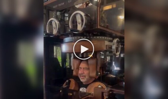 One of the strangest exercise machines