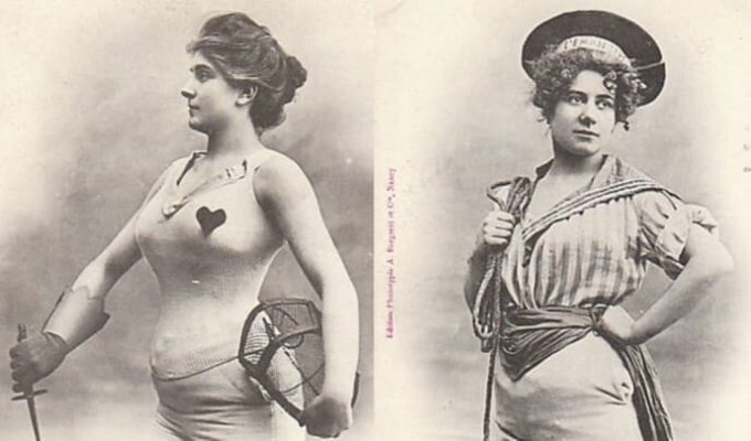 Как представляли себе женщин будущего 120 лет назад (18 фото)