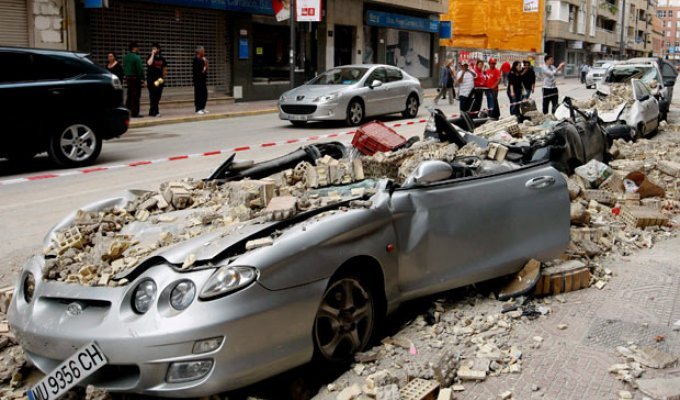 Землетрясения в Лорке, Испания (16 фото)