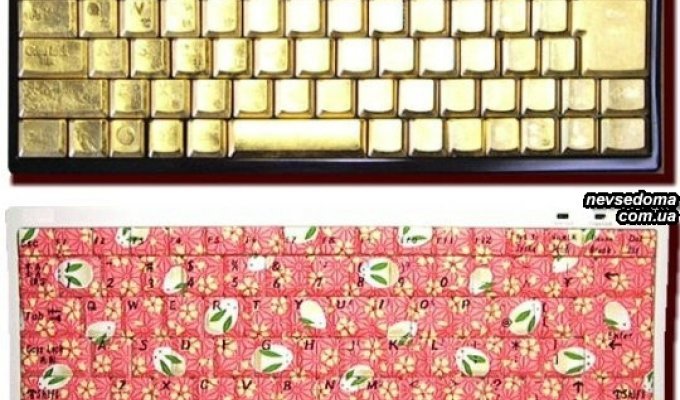 Японские разноцветные клавиатуры