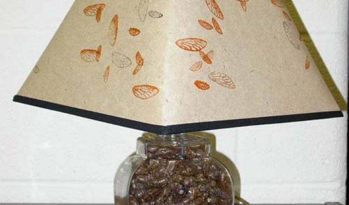 Лампа с цикадами (2 фото)