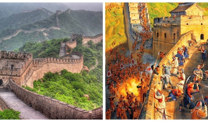 Why did the designers of the Great Wall of China stuff their creation with a huge number of doors? (6 photos)