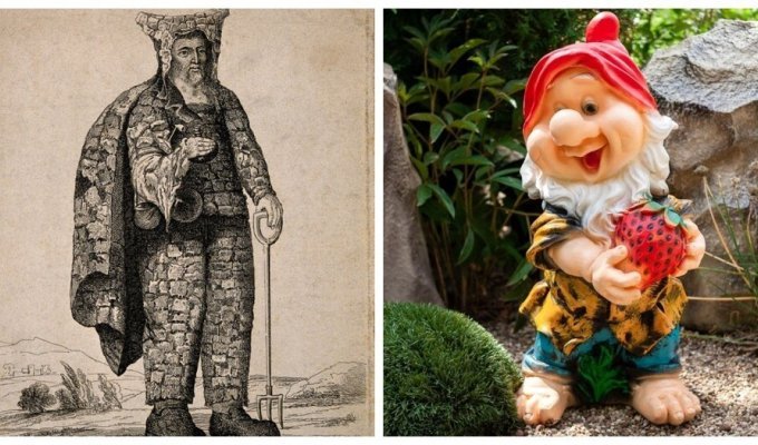 Personal hermits as the forerunners of garden gnomes (11 photos)