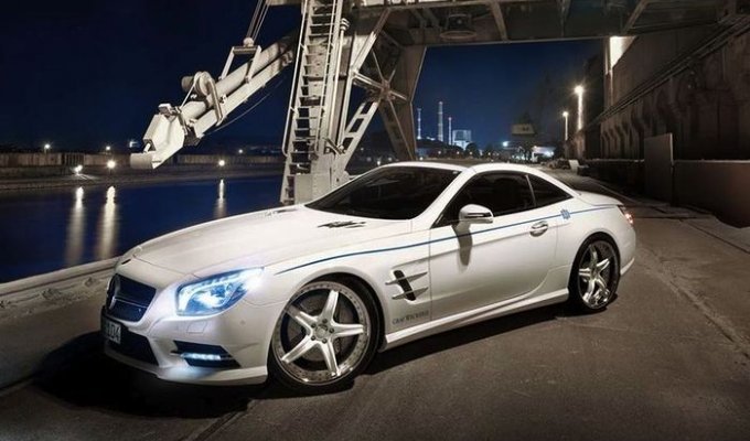 Mercedes-Benz SL получил стайлинг-пакет от Graf Weckerle (7 фото