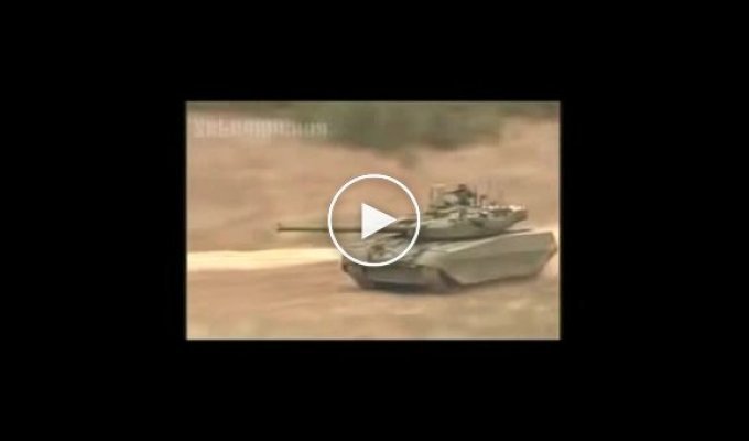 Украинский танк, демонстрация