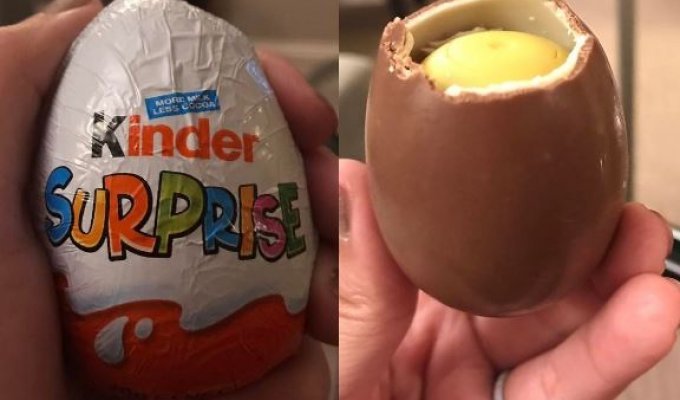 Мальчик никак не мог открыть шоколадную конфету, а когда это сделала его мама – внутри было обнаружено нечто шокирующее!