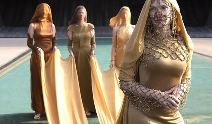 Dress Lady Jessica in the movie "Dune" - the most expensive in the history of cinema (4 photos)