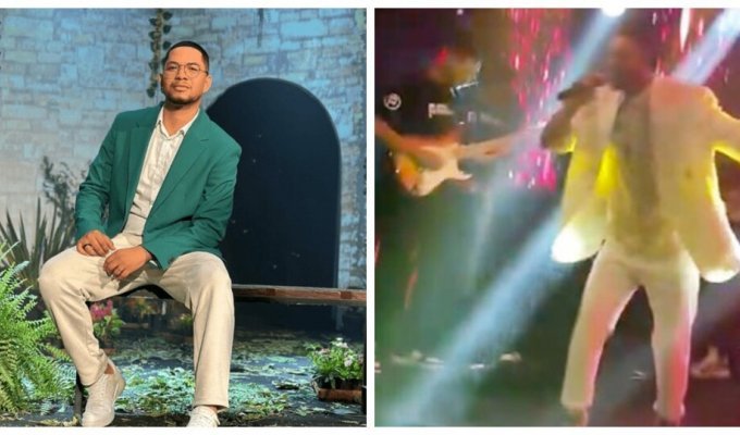 30-year-old Brazilian singer died of a heart attack during a performance (3 photos + 1 video)