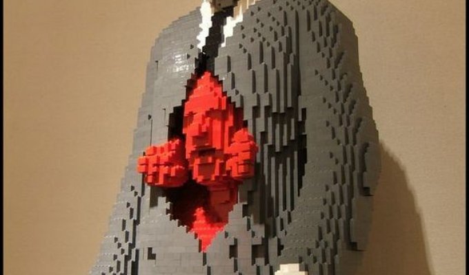 Очень классные фигуры из Lego (50 фото)