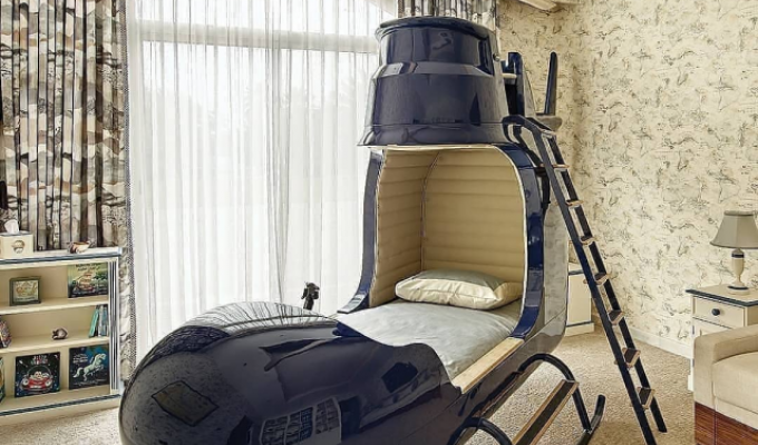 Підбірка ліжок з незвичайним дизайном (16 фото)