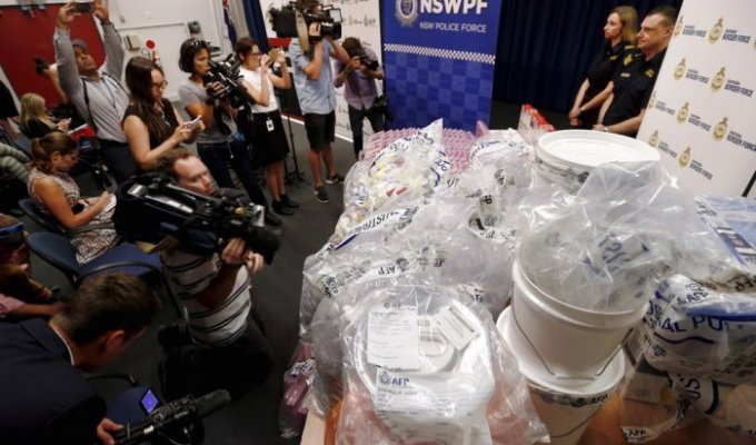 В Австралии задержали партию бюстгальтеров со спрятанным в них метамфетамином на 890,5 миллионов долларов (6 фото)
