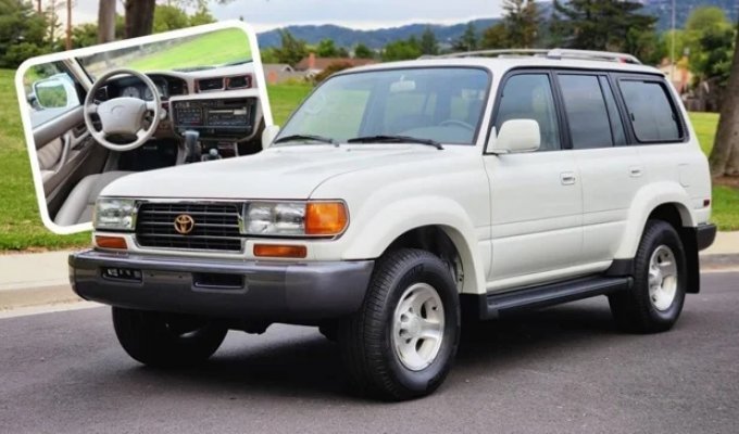 Капсулу времени Land Cruiser 80 1997 года оценили в 130 000 долларов (25 фото)