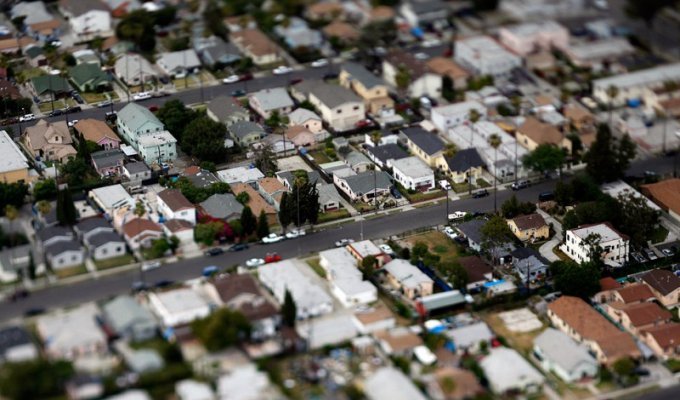 Лос-Анджелес с высоты птичьего полета (16 фото)