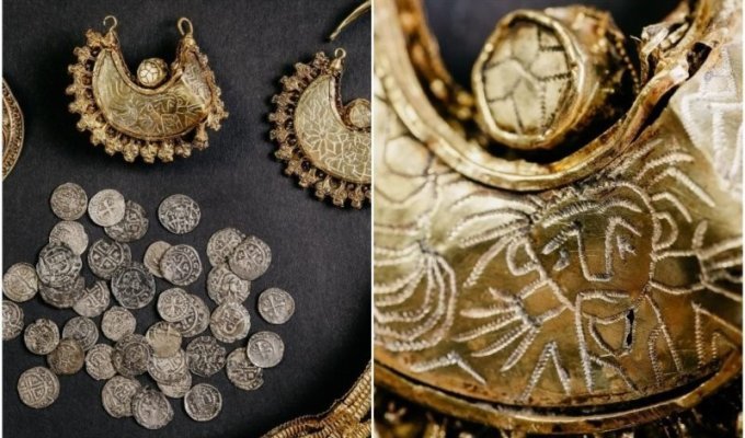 В Нидерландах историк обнаружил уникальный 1000-летний клад (5 фото)
