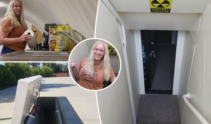 An American explained why life in an underground bunker is cool (7 photos)