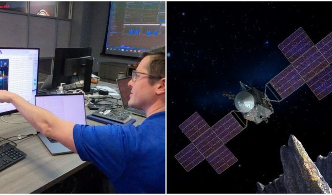NASA probe transmitted video via laser beam from a distance of 31 million kilometers (2 photos + 1 video)