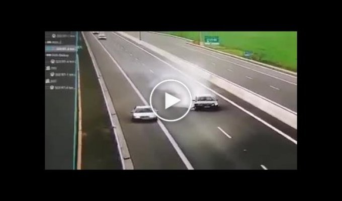 Slovakia - shots of a deadly accident. Watch to the end