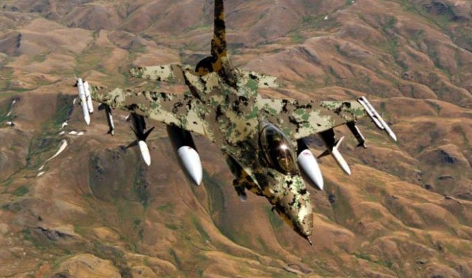Military aircraft camouflage (40 photos)
