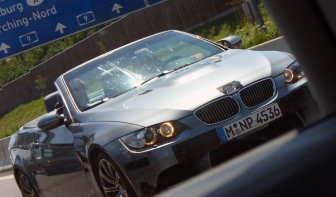 Первые фото BMW M3 кабрио!