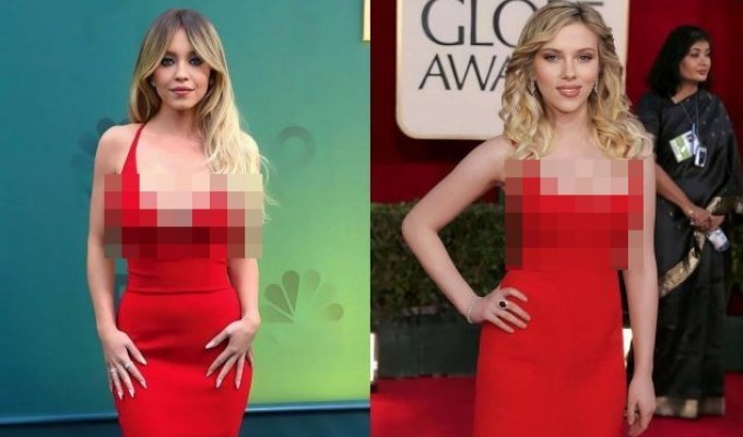Scarlett Johansson and Sydney Sweeney are compared in Hollywood (3 photos)
