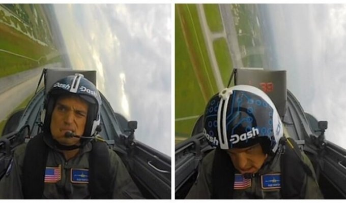 Видео: пилот-любитель теряет сознание во время скоростного маневра (5 фото)
