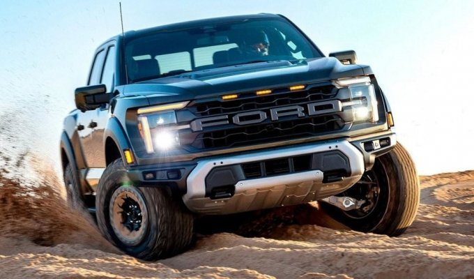 Ford F-150 Raptor R became the most powerful pickup truck in the world (7 photos)