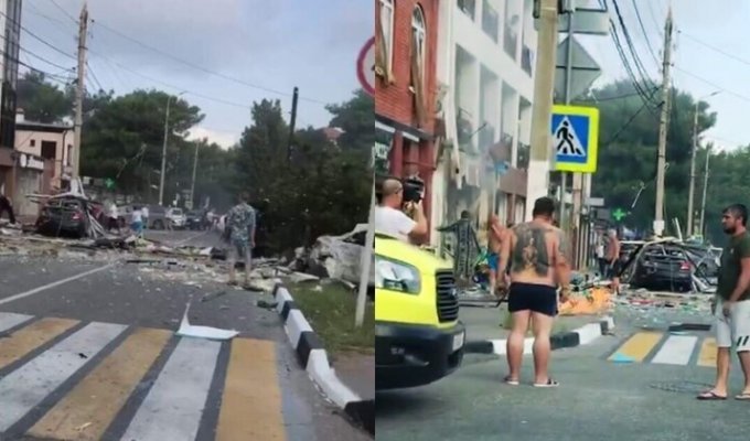 В гостинице в центре Геленджика произошел взрыв: есть погибший и пострадавшие (3 фото + 3 видео)