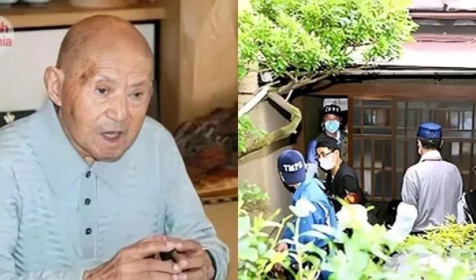 Потрясающий  случай произошёл со старейшим жителем Токио, японцем Сёгэном Като,  которому в 2010 году исполнилось 111 лет (2 фото)