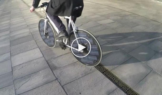 В Дании создан велосипед на солнечных батареях