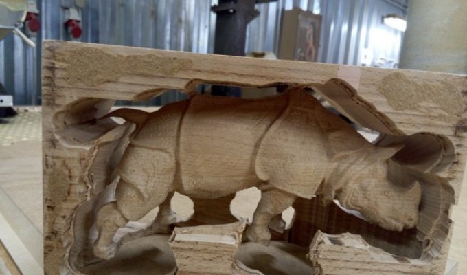 Как сделать носорога на ЧПУ из дерева (46 фото)
