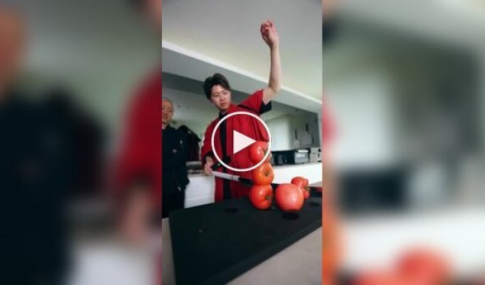 Экстремальная острота: На что способен японский клинок