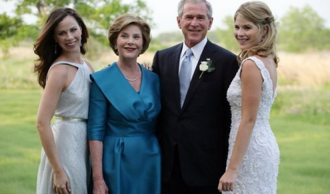  Свадьба дочери Буша (6 Фото)
