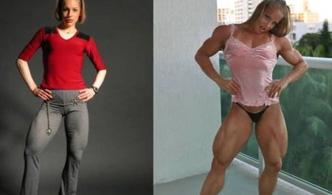 8 женщин и их шокирующие стероидные преобразования (12 фото)