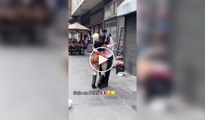 Горячий танец уличного танцора