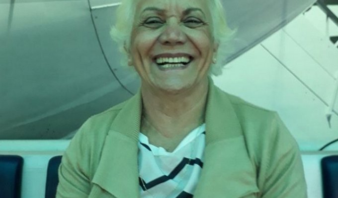 Пенсионерка из Бразилии, как лучший мотиватор для занятий спортом (4 фото + 2 видео)
