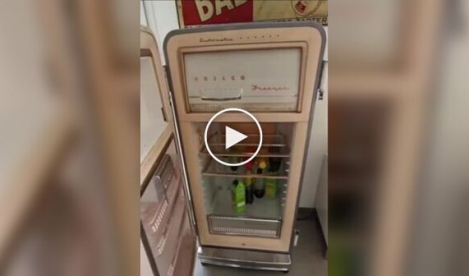 Холодильник с двусторонней дверцей