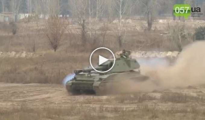 Самая мощная гаубица САУ Акация на вооружении украинской армии