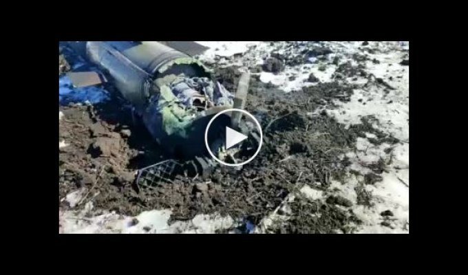 Под Авдеевку Донецкой области прилетела рашистская тактическая ракета Точка-У