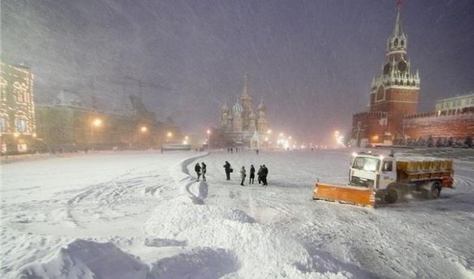 В конце марта Россию завалило снегом (41 фото)