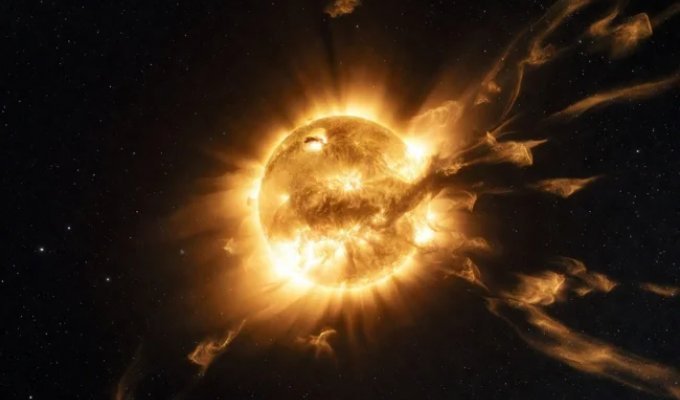 Солнце "худеет", а Земля отдаляется. Что будет дальше? (3 фото)