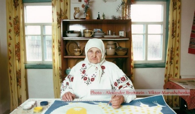 Мария Примаченко - украинская народная художница (10 фото)
