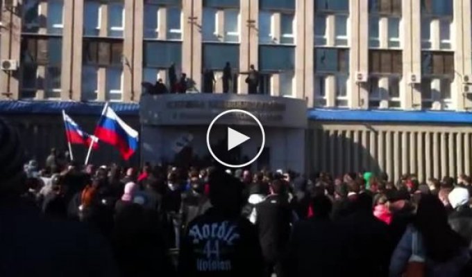 Штурм СБУ Луганск  (6 марта)
