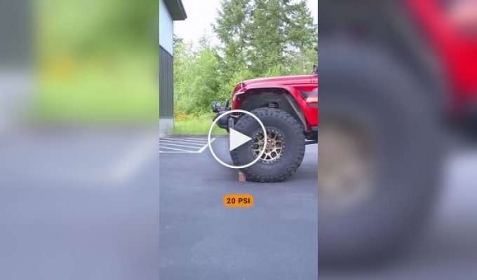 Tire pressure clearly: why it is lowered on off-road