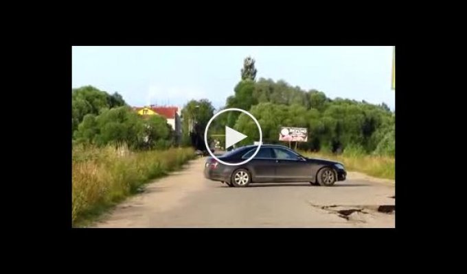 Качество русских дорог поражает