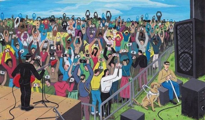 Проблемы современного общества в рисунках Брехта Ванденбрука (43 рисунка)