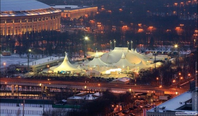Виды Москвы с высоты 22 этажа РАН (17 фото)
