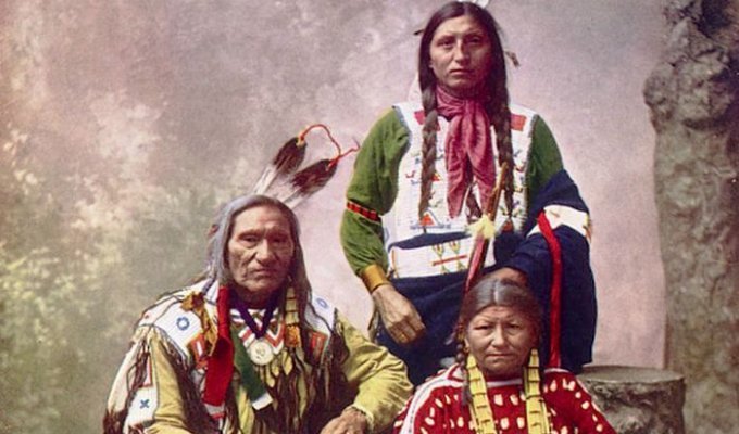 Фото коренных американцев конца 19 века (24 фото)